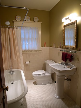 After - Craftsman Remodel of 1905 Craftsman Bath